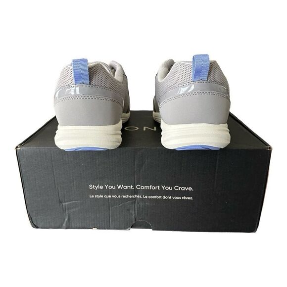 Vionic Cassis Light Grey Like New Women’s Supportive Active Shoes Sneakers 9M - Picture 6 of 9
